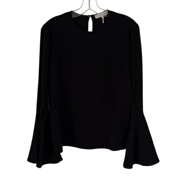 NWOT Frame Bell Sleeve Black Top/Blouse – Sz Small - Picture 7 of 10